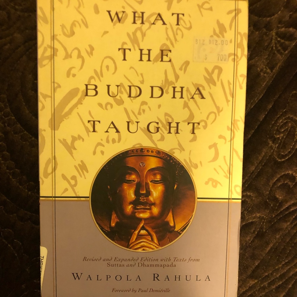 “What the Buddhist Taught”